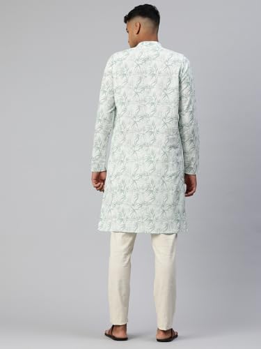 Image of Majestic Man Men's Cotton Regular Fit Casual Kurta