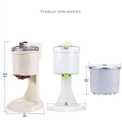 Eismaschine 1000Ml Softeismaschine Kücheneisautomatik Mini Fruchteismaschine Softeis Einfache EIN-Knopf-Bedienung – Bild 8