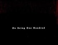 On Being One Hundred B000PI7GE0 Book Cover