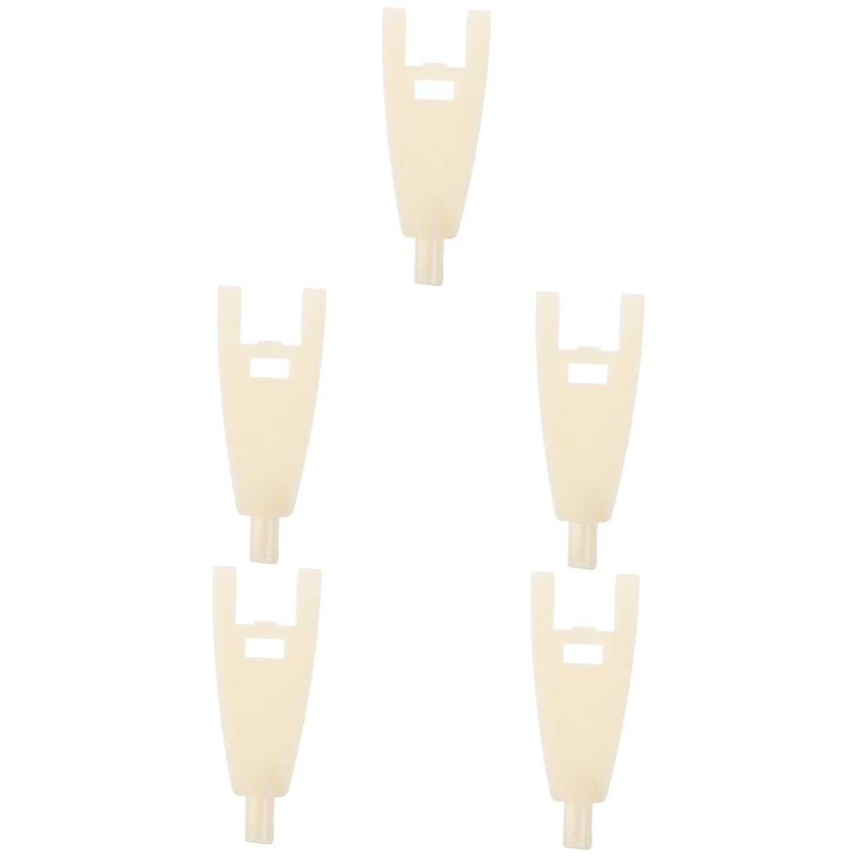 MUCKLILY 5pcs Roll Carton Key Tissue Paper Dispenser Key Toilet Paper Dispenser Key Paper Towel Dispenser Replacement Key Commercial Toilet Dispenser Key Tissue Dispenser Key White Plastic