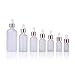 1PCS Refillable Glass Dropper Bottle with Rose Gold Cover,frosted bottle,20 ml