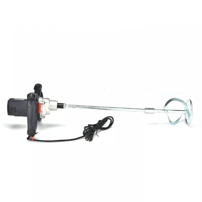 Hongu Trapano Miscelatore, Professionale, Elettrico 220-240V, 1300W Potenza, Attacco M14, IMPASTATORE, MESCOLATORE con Frusta per Colla E Malta