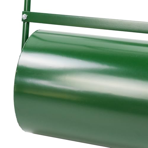 KCT Garden Lawn Roller Large Heavy Duty 48L Water or Sand Filled Drum Seed Planting