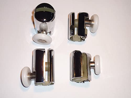 Roulettes de porte de douche 23mm galet coulissant 25mm de rechange pour cabine