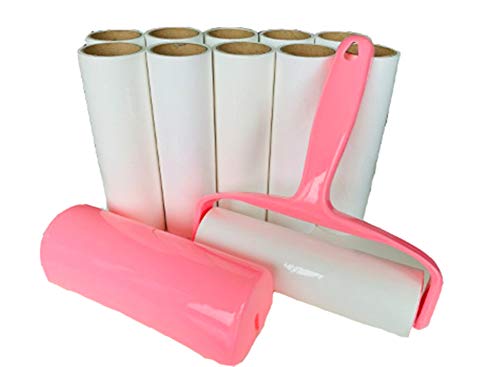 Lint Rollers for Pet Hair Super Sticky Hair Remover for Clothes 11 Extra Long Lint Roller Refills 660 Sheets Total