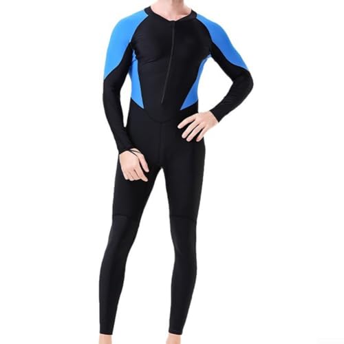 Traje de neopreno con capucha de 0.5 mm para hombre, de nailon y elastano, para buceo, esnórquel, surf, natación, protección solar, secado rápido, ligero, equipo de deportes acuáticos, color negro y