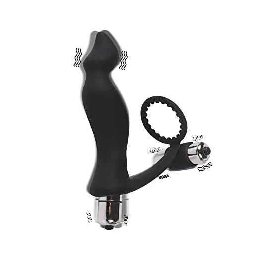 Masaje de Próstata, Silicona Masaje de Vibración Masajeador de Próstata