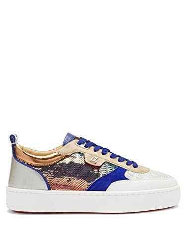 Christian Louboutin Happy Rui Sequinned Sneakers New/Authentic FW20 (9)