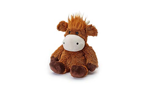 Soulager le stress : Warmies vache peluche chauffante micro-ondes lavande