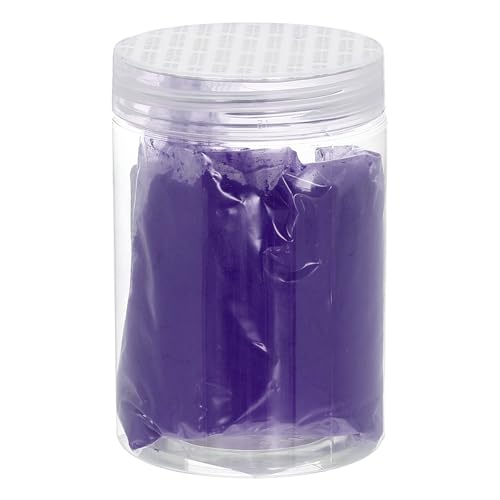 sourcing map Iron Oxide Powder Concrete Pigment 325 Mesh 3.5oz (100g) Iron Oxide Grout Pigment for Pastel Tile Paint Concrete Cement, Deep Purple