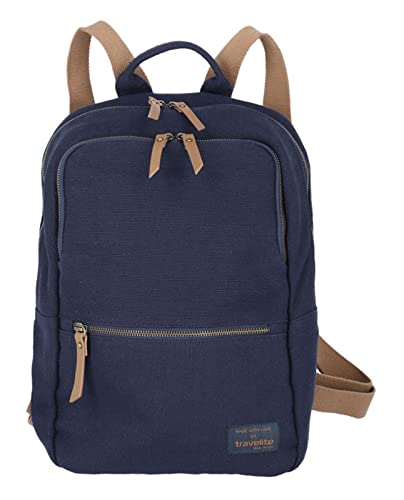 travelite Unisex Hempline Big Backpack, Navy Rucksack, Marineblau