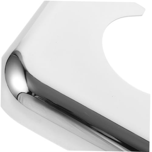 Capuchons d'angle de table de billard anti-choc fer argenté x2