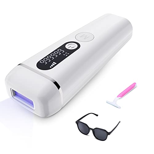 Ipl Laser Hair Removal For Women And Men Permanent Painless Laser Hair Remover Device Upgraded To 999999 Flashes And 5 Energy Modes, At-Home Hair Removal Device For Armpits, Legs, Arms And Bikini #TOP21