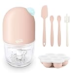 Baby Food Maker, Small Food Processor Kits for Fruit, Vegetable, Meat, mini Puree Blender, Infants Food Chopper