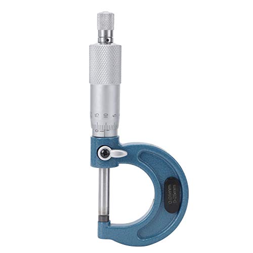 4Pcs Außenmikrometer-Set mikrometer 0-100 Mm Metrischer Mikrometer 0,01 Mm Hohe Präzision mit Aufbewahrungsbox, zur Präzisionsmessung von Länge, Durchmesser und Bügelmessschrauben