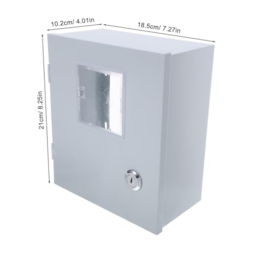 Caja de ventilación para medidor eléctrico exterior de hierro blanco resistente a la intemperie 2