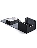 ZLCA Card Deck Box with 2 Dividers for MTG Cards, Large Horizontal Card Storage Box Fits 150+ Single