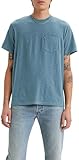 Levi'S Té no gráfico para Hombre, Color índigo Lavado Brezo, Talla XXL, Indigo Wash Heather, XXL