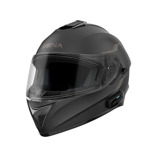 Sena OutForce Smart Helmet Full Face (Matt Black, Large) (OUTFORCE-MB00L)- SP85