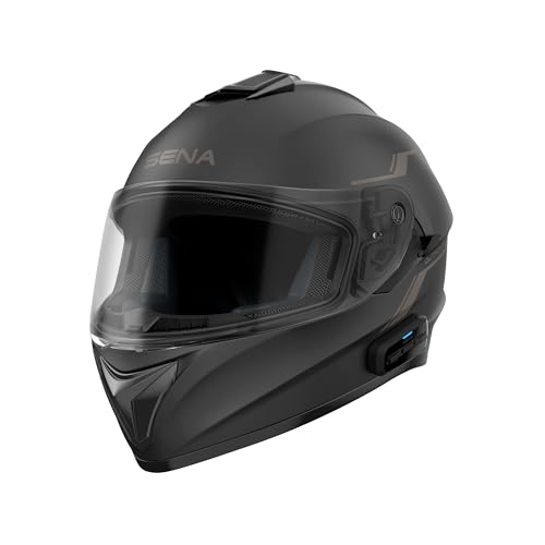 Sena OutForce Smart Helmet Full Face (Matt Black, Large) (OUTFORCE-MB00L)- SP85 by Sena - Used condition - US$202.68