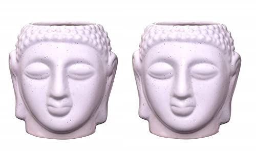 See full amazon price history chart for THE HIMALAYA CRAFT Ceramic Buddha Planter Pot, White 4 inches (Pack of 2) THE HIMALAYA CRAFT Ceramic Buddha Planter Pot, White 4 inches (Pack of 2) (B0B15HSWTG) Amazon Price History, Amazon Price Tracker