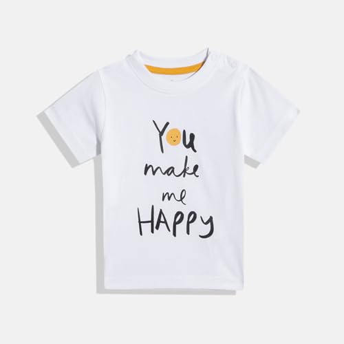 Image of Mothercare Baby T-Shirt 3-Pack Unisex Short Sleeve Cotton Animal Print