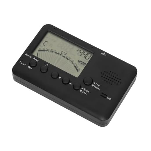 Laroal Metrónomo Digital Afinador de saxofón con Pastilla para saxofón Clarinete bajo Piezas de Trompeta