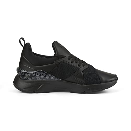 PUMA Men's Women's Muse X5 Muted Shoes, Black, 10.54