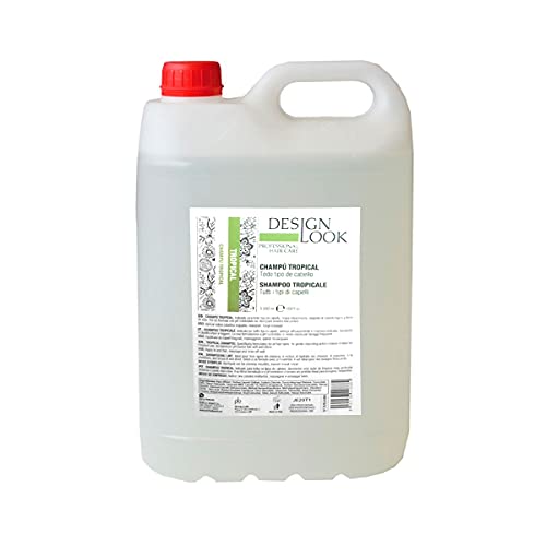 DESIGN LOOK CHAMPU Tropical 5L, Único, Estándar