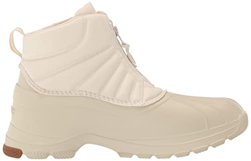 Sperry Women's Duck Float Zip Seacycled Snow Boot, Ivory, 8 #TOP5
