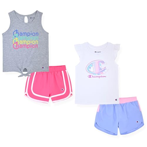 Image of Champion girls Champion Girls Athletic Short Sets