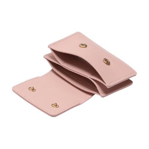 1Pcs Pouch for Money Short Heart Embossed Wallet PU Leather Pink 9.8x7.5cm3