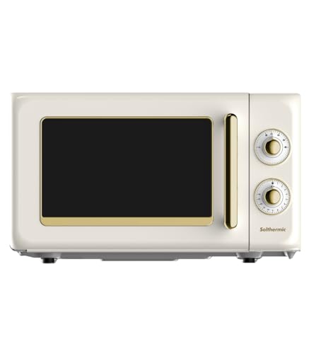 SOLTHERMIC MICROONDAS MO20RCG RUSTICO CREMA CON ACABADOS DORADOS/GRAN CAPACIDAD 20L / FUNCIONES DESCONGELAR, RECALENTAR SI / 6 NIVELES POTENCIA