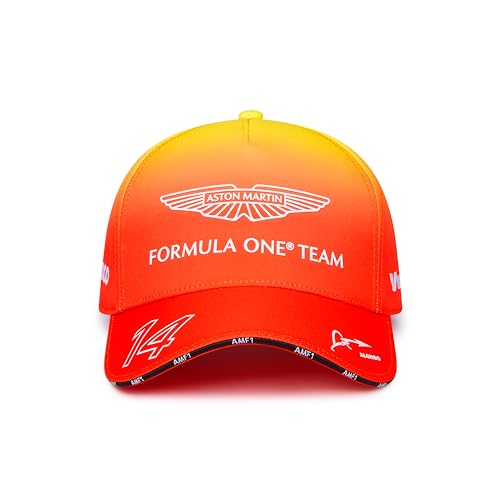 Aston Martin F1 Gorra Fernando Alonso Barcelona 2024 Special Edition - Unisex - Degradado - Talla única para Adultos