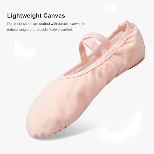 Stelle Ballet Shoes for Women Girls Canvas Ballet Slipper Dance Shoes Yoga Shoes3