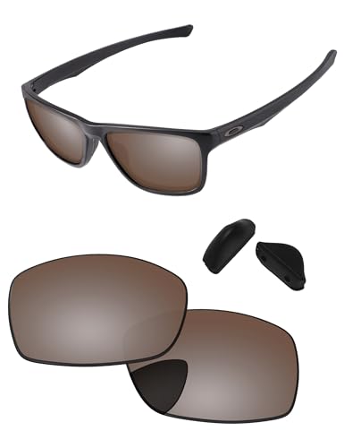 Image of Replacement Lenses & Nose Pieces for Oakley Holston OO9334 Sunglass - Precision Fit, UV Block & Impact Resistant