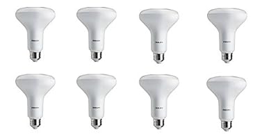 Philips LED Dimmable BR30 Light Bulb: 650-Lumen, 2700-Kelvin, 9-Watt (65-Watt Equivalent), E26 Base, Soft White, 8-Pack