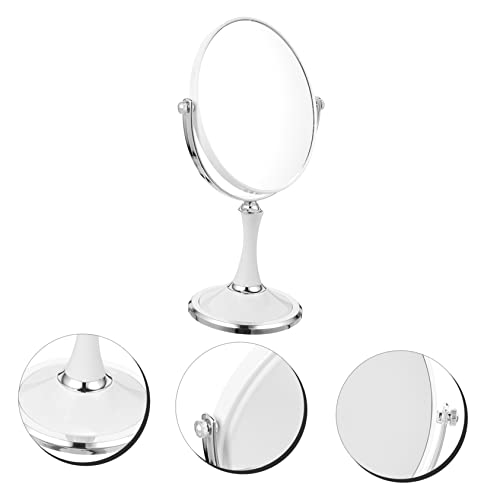 Espejo de maquillaje de escritorio Mobestech doble cara giratorio miniatura 3