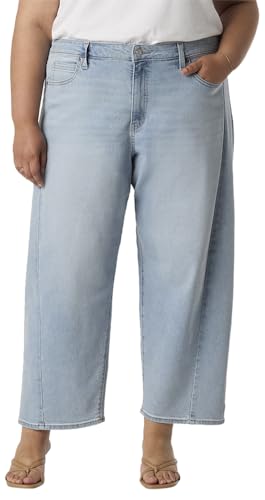 Levi Strauss Signature Gold Women's Heritage Barrel Jeans (Available in Plus), (New) Pompeii Light, 26 Plus - image 1