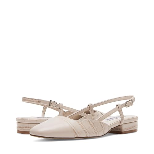 Image of Steve Madden Women's Belinda Mule, Bone Croco, 4 UK