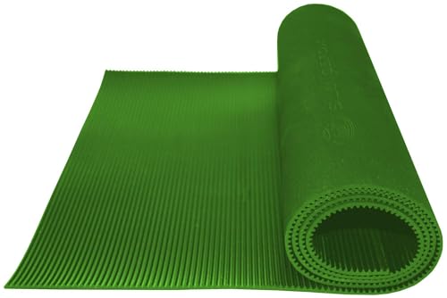 Sluice Box Rubber V Matting; Gold Sluice mat for fine Gold Recovery Set; Gold Prospecting Supplies; precut trimmable Size Selection, Black/Green Color, Mini Rib/Micro Rib Pattern Mini Green 12x24