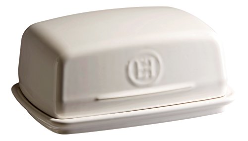 Emile Henry Butter Dish Mantequillera, cerámica, Arcilla, 16.5x11.5x7.5 cm Cover