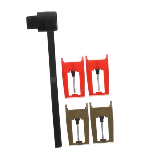 BESTonZON Accessoires pour tourne-disques vinyles stylet de lecteur vinyle de remplacement stylet phonographe de platine aiguille de remplacement pour la platine Plastique