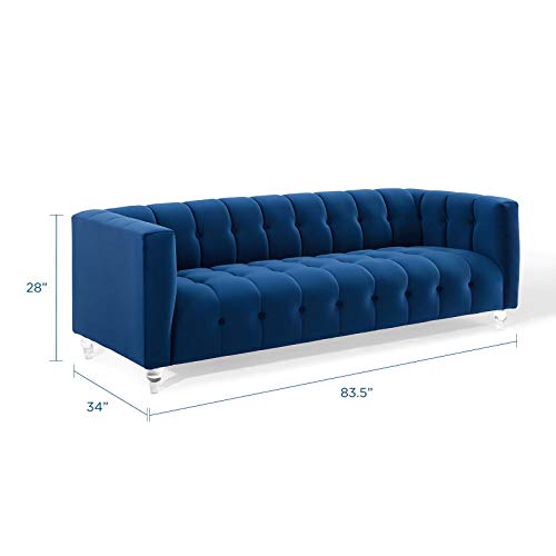 Image of Modway Mesmer Sofas, Navy