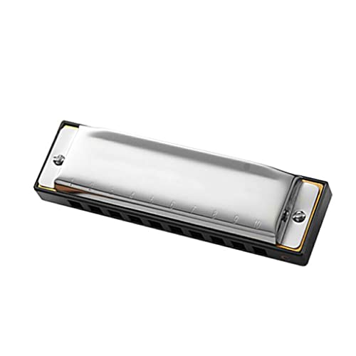 IOIUSKKU Blues Harmonica Folk Music Musical Gear 10 Trous Harmonica Instrument Vintage - Les Beatles, Paul McCartney, John Lennon, RIngo Starr, George Harrison IOIUSKKU Blues Harmonica Folk Music Musical Gear 10 Trous Harmonica Instrument Vintage