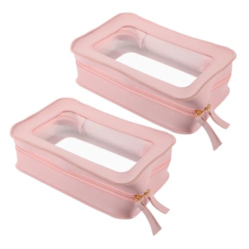 Sac de maquillage portable étanche Hohopeti idéal pour vos week-ends et vacances