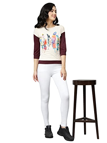 Image of DHRUVI TRENDZ Animal Print Regular Fit Jeans Korean Western Tops for Women Stylish