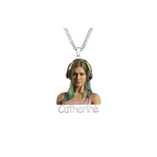 Collier photo personnalisé pour homme qui ne ternit pas avec gravure photo