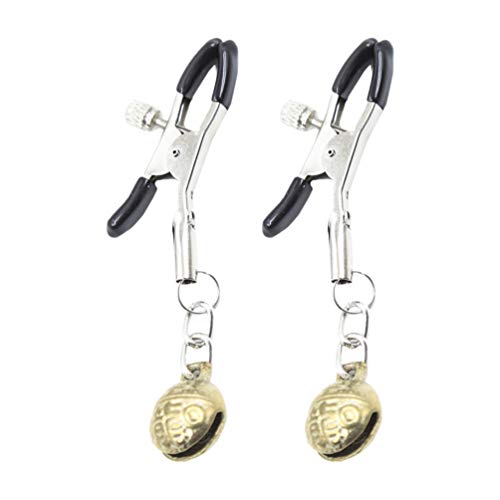 1 par de grampos de mamilo para mamilo da ExCEART sem piercing para mamilo, joias de corpo sintético