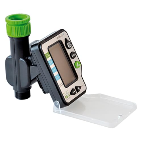 Rain Amico + più | Centralina programmatore a batterie da rubinetto per irrigazione giardino | Affidabile e duraturo |...